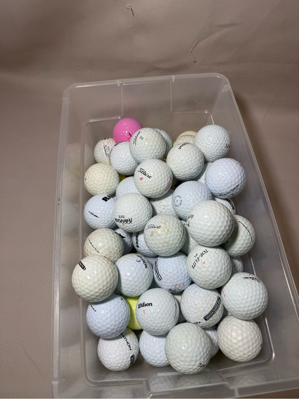 60 Assorted Golf Balls